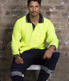 'Aussie Kings' Cotton Drill Cargo Trousers with Reflective Tape
