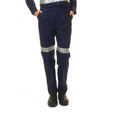 'DNC' Ladies Cotton Drill Work Pants with 3M Reflective Tape