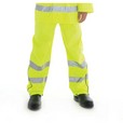'DNC' HiVis Breathable Rain Trousers with 3M Reflective Tape
