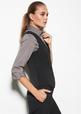 'Biz Corporate' Comfort Wool Stretch Ladies Peaked Vest with Knitted Back