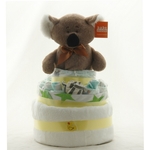 Nappy Cake Brown Koala