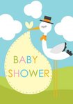 Baby Shower Stork