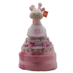 Large Nappy Cake Pink