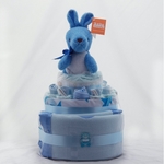 Nappy Cake Blue Kangaroo