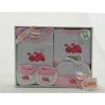 Organic Cotton Clothing Set ~ Pink Ladybug
