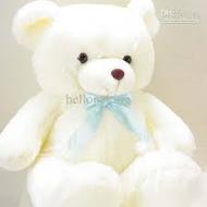 Large White/Cream Bear
