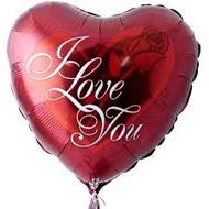 I love you Helium Balloon