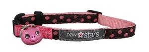 Paw Stars Cat Collar (Cocoa)