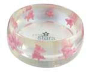Acrylic food/water bowl (Flying Pigs)