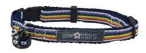 Paw Stars Cat Collar (Rainbow)