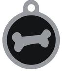 Deluxe enamel pet tag 22mm