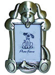 DP11422B Pewter look dog picture frame