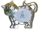 P57422C Pewter look cat picture frame