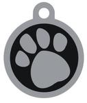 Deluxe enamel pet tag 22mm