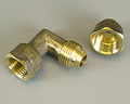 BRASS FLARED ELBOW